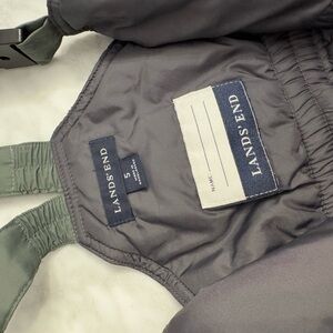 Waterproof Lands End Ski Suit Size 5 Kids in Grey